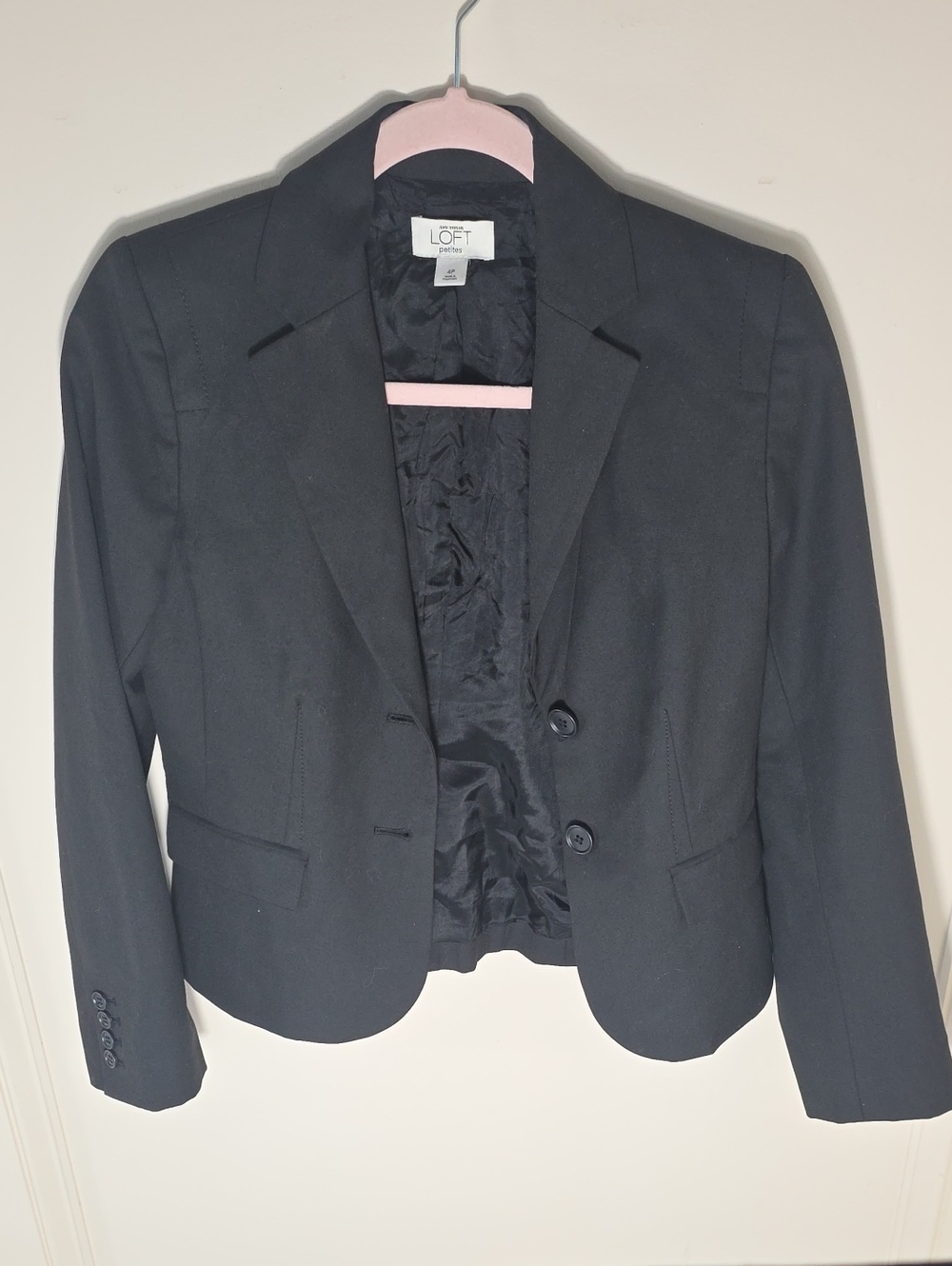 LOFT Black Cropped Women's Blazer